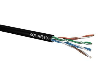 Inštalačný kábel Solarix CAT5E UTP PE vonkajší GELOVÝ 305m/box SXKD-5E-UTP-PEG