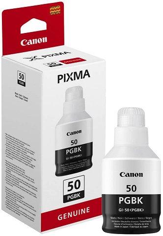 atramentová náplň CANON GI-50BK black PIXMA G5050/G6050/G7050, GM2050/GM4050 (6000 str.)