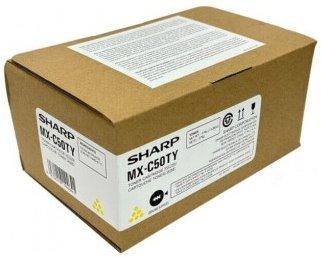 toner SHARP MX-C50TY Yellow MX-C407F/MX-C507F (13000 str.)