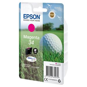 kazeta EPSON WF-3720/3725 no.34 magenta (300 str.)