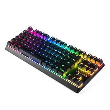 Klávesnica Modecom LANPARTY VOLCANO RGB Brown Switch