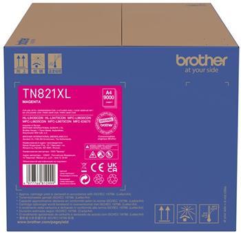 toner BROTHER TN-821XL Magenta HL-L9430CDN/L9470CDN, MFC-L9630CDN/L9670CDN (9000 str.)
