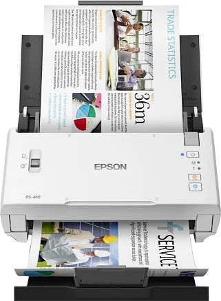 skener EPSON WorkForce DS-410, A4, 600dpi, ADF, duplex, USB 3.0