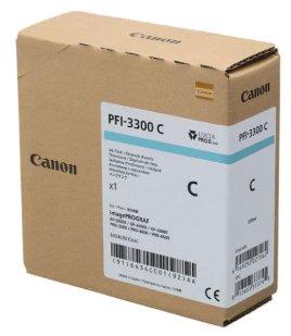 kazeta CANON PFI-3300C Cyan iPF GP-2600S/4600S/6600S, PRO-2600/4600/6600 (330 ml)