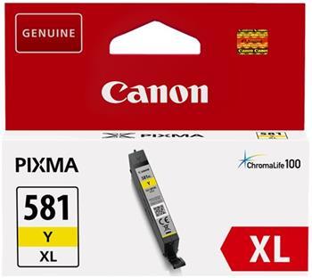 kazeta CANON CLI-581Y XL yellow TS6150/TS8150/TR7550/TR8550 (519 str.)