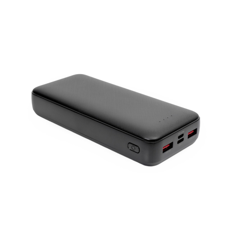 Platinet PMPB20SETB SET 3v1 Powerbanka 20000 mAh + Nabíjačka 20W Power Delivery, kábel USB-C 1m, bla 1