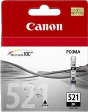 kazeta CANON CLI-521BK black MP 540/620/630/980, iP 3600/4600 (460 str.)