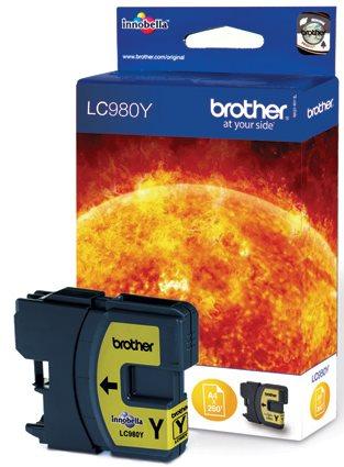 kazeta BROTHER LC-980 Yellow DCP-145C/165C (300 str.)