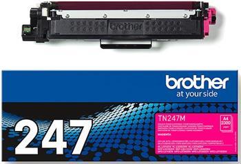 toner BROTHER TN-247 Magenta HL-L3210CW/L3270CDW, DCP-L3510CDW/L3550CDW, MFC-L3730CDN/L3770CDW (2300