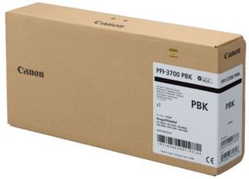 kazeta CANON PFI-3700PBK Photo Black iPF GP-2600S/4600S/6600S, PRO-2600/4600/6600 (700 ml)