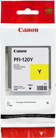 kazeta CANON PFI-120Y yellow iPF TM-200/205/300/305 (130 ml)