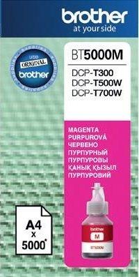 atramentová náplň BROTHER BT-5000M Magenta DCP-T300/T500W/T700W (5000 str.)