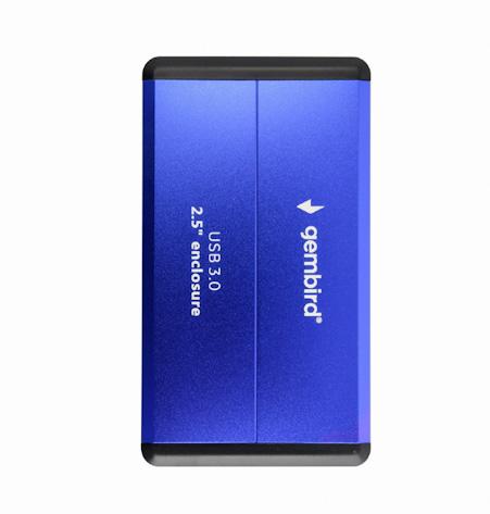 Externý obal pre 2,5" SATA HDD USB 3.0 modrý, GEMBIRD 1