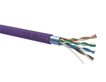 Inštalačný kábel Solarix CAT5E FTP LSOH 500m/cievka SXKD-5E-FTP-LSOH