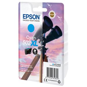 kazeta EPSON 502 XL Cyan 6,4ml