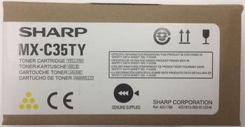 toner SHARP MX-C35TY Yellow MX-C357F/C407P (6000 str.)