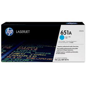 TONER HP CE341A HP651 azúrový (16000 str.)