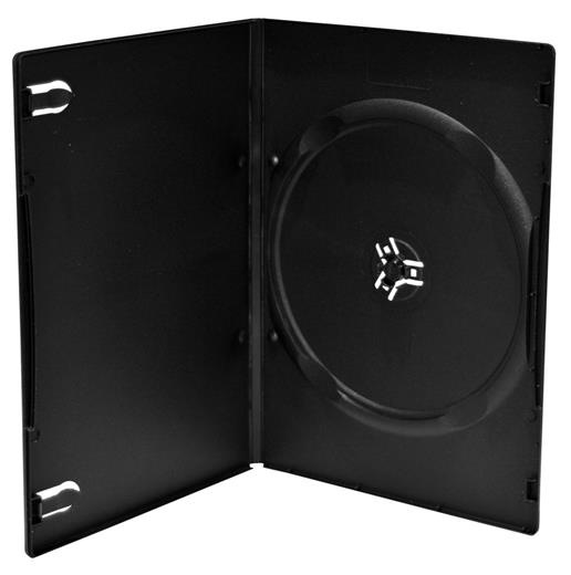 Obal na 1DVD slim 100ks/balenie, 190x135x7mm, čierny