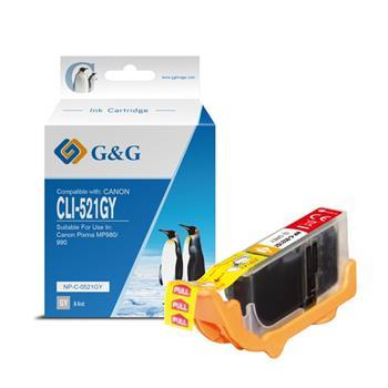 alt. kazeta G&G pre CANON CLI-521GY MP 980 (9,4ml)