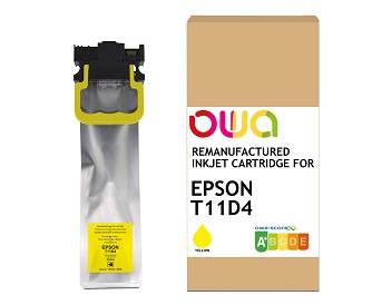 alt. kazeta OWA ARMOR pre EPSON T11D440 XL Yellow WF-C5390DW/WF-C5890DWF (77ml, 7549str.)