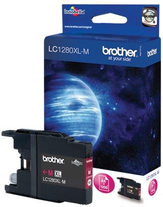 kazeta BROTHER LC-1280XL Magenta MFC-J6510DW/J6910DW (1200 str.)