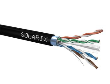 Inštalačný kábel Solarix CAT6 FTP PE vonkajší 500m/cievka SXKD-6-FTP-PE