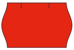 cenovkové etikety 25x16 CONTACT METO 14 - červené (pre etiketovacie kliešte) 1.100 ks/rol.