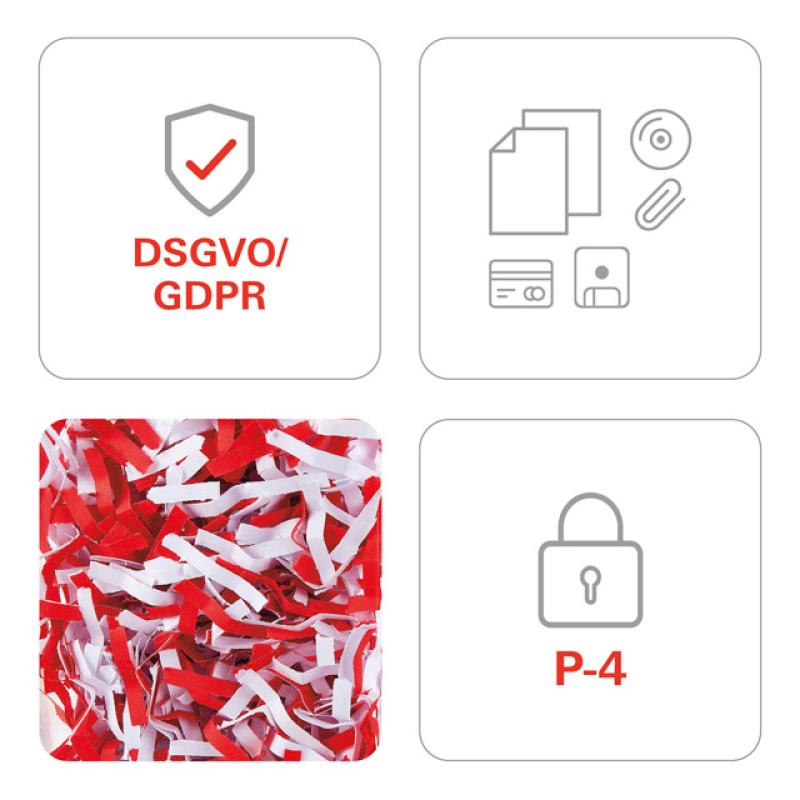 skartovač HSM Pure 940 /3,9 x 40 / 3 / 33 - 35 listov/ 400 / 165l / nonstop / cross 3