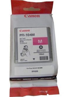 kazeta CANON PFI-104M magenta iPF 650/655/750/755/760/765 (130 ml)