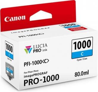 kazeta CANON PFI-1000C Cyan iPF Pro 1000