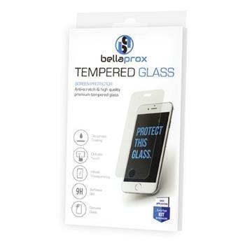 Ochranné tvrdené 3D sklo H9 BELLAPROX pre Samsung S7 Edge, biele okraje (TEMPERED GLASS)