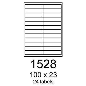 etikety RAYFILM 100x23 univerzálne biele R01001528A (100 lis