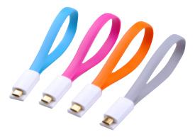 Mini Magnetický USB nabíjací kábel oranžový 225mm BELLAPROX