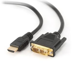 kábel z HDMI na DVI, 1,8m, CABLEXPERT