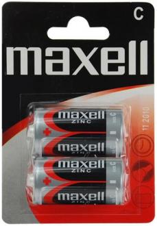 Batérie Maxell Zinc R14 (C) 2ks Blister