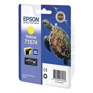 kazeta EPSON yellow, with pigment ink EPSON UltraChrome K3, series Turtle-Size XL, in blister pack R
