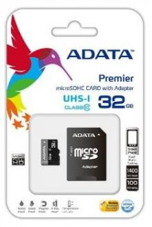 Pamäťová karta ADATA Premier micro SDHC karta 32GB UHS-I U1