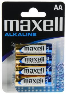 Batérie Maxell Alkaline AA 4ks Blister