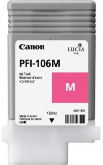 kazeta CANON PFI-106M Magenta pre iPF 6300/6300s/6350/6400/6400s/6450 (130ml)