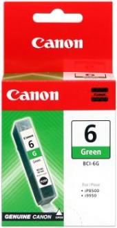 kazeta CANON BCI-6G green PIXMA iP6000D/8500, i9950 (360 str.)