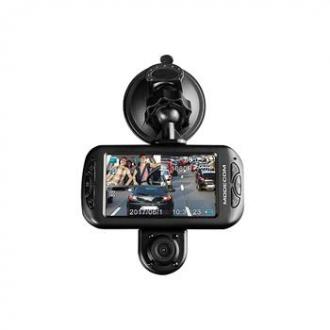 MODECOM AUTO kamera MC-CC15 FHD X2 , 2 kamery predná FHD a zadná HD, 3’’ TFT, microSD a mi