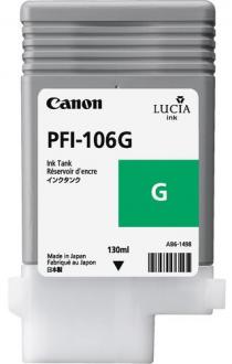 kazeta CANON PFI-106G Green pre iPF 6300/6300s/6350/6400/6450 (130ml)