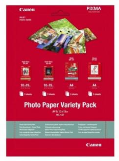 Canon Papier Variety Pack VP-101 A4/10x15cm 5+5+5+5ks (VP101