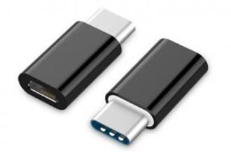 USB 2.0 redukcia Typ-C 3.1 CM / Micro USB, čierna, CABLEXPERT