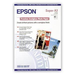 papier EPSON S041328 Premium semi-gloss photo 251g/m2, A3+,