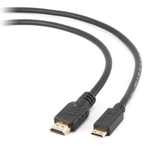 kábel z HDMI mini (typ C) na HDMI, vysokorýchlostný s ethern