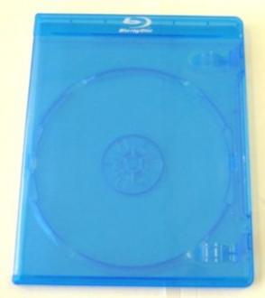 Obal na 3 BD-R Blu-ray disk modrý rozmer 171 x 134 x 14 mm
