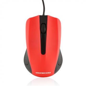 Myš Modecom optická MC-M9, 1000 DPI, USB (červená)