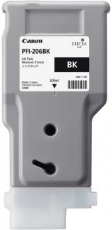 kazeta CANON PFI-206BK Black pre iPF 6400/6400s/6450 (300 ml)