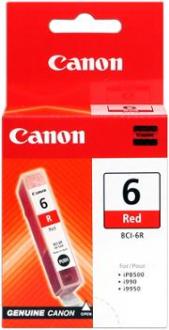 kazeta CANON BCI-6R red PIXMA iP6000D/8500, i9950 (360 str.)